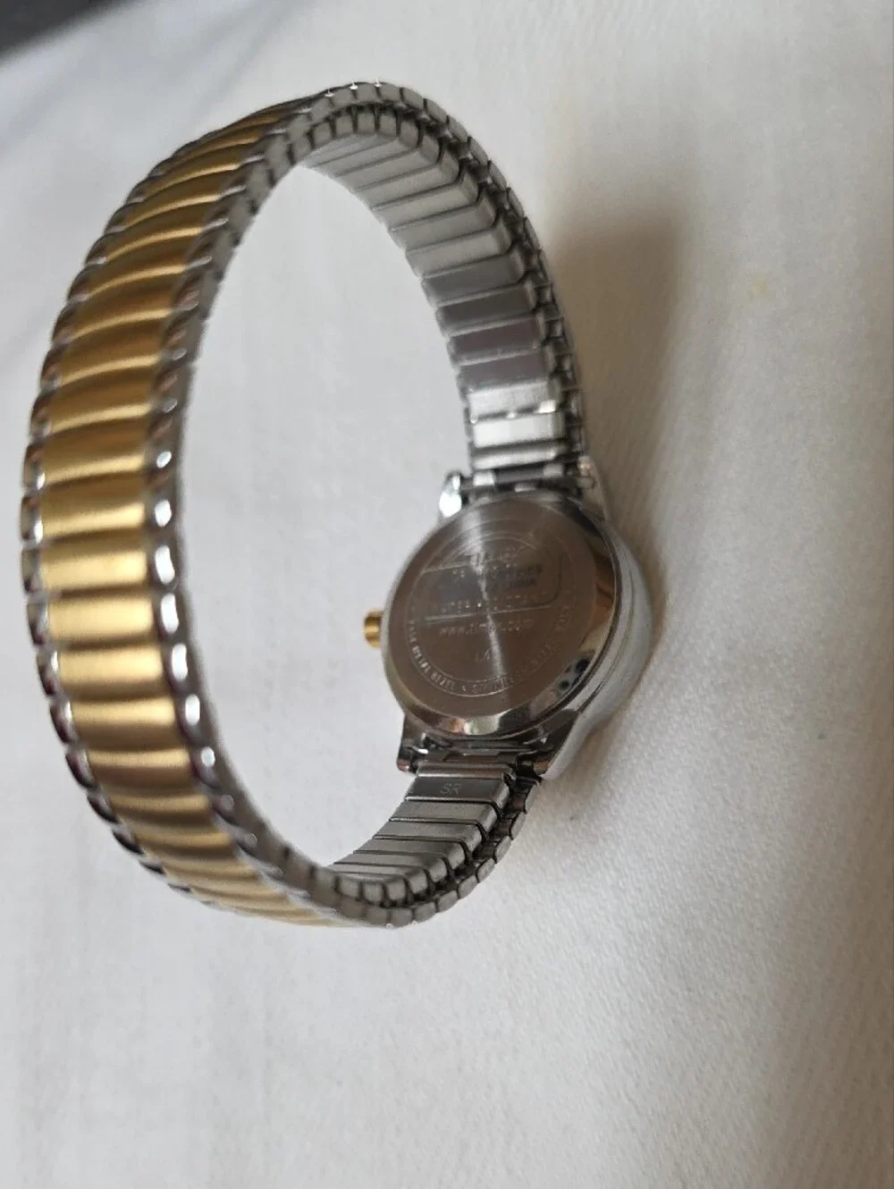 Timex Two-Tone Ladies Expansion Band Watch - Gold & Silver